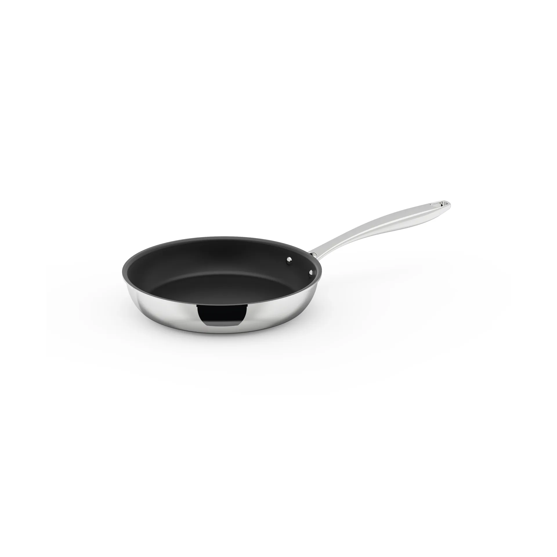 Trivence koekenpan met keramische coating, Roestvrij staal, Ø24 cm Dorre
