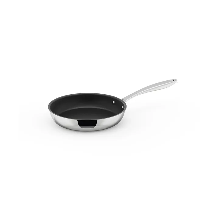 Trivence koekenpan met keramische coating - Roestvrij staal, Ø24 cm - Dorre