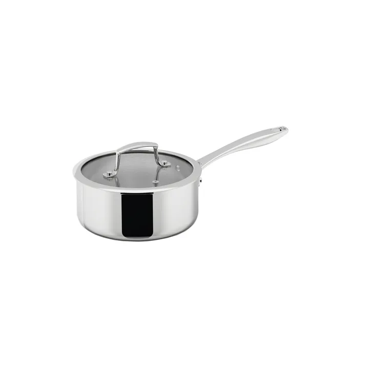 Trivence steelpan - Roestvrij staal, glazen deksel, 2 L - Dorre