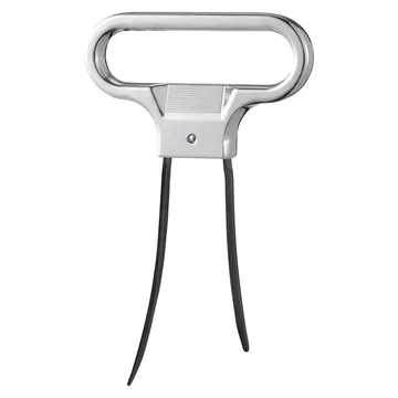 Vale foliesnijder & kurkentrekker 11×6,4×1 cm - Zwart-zilver - Dorre