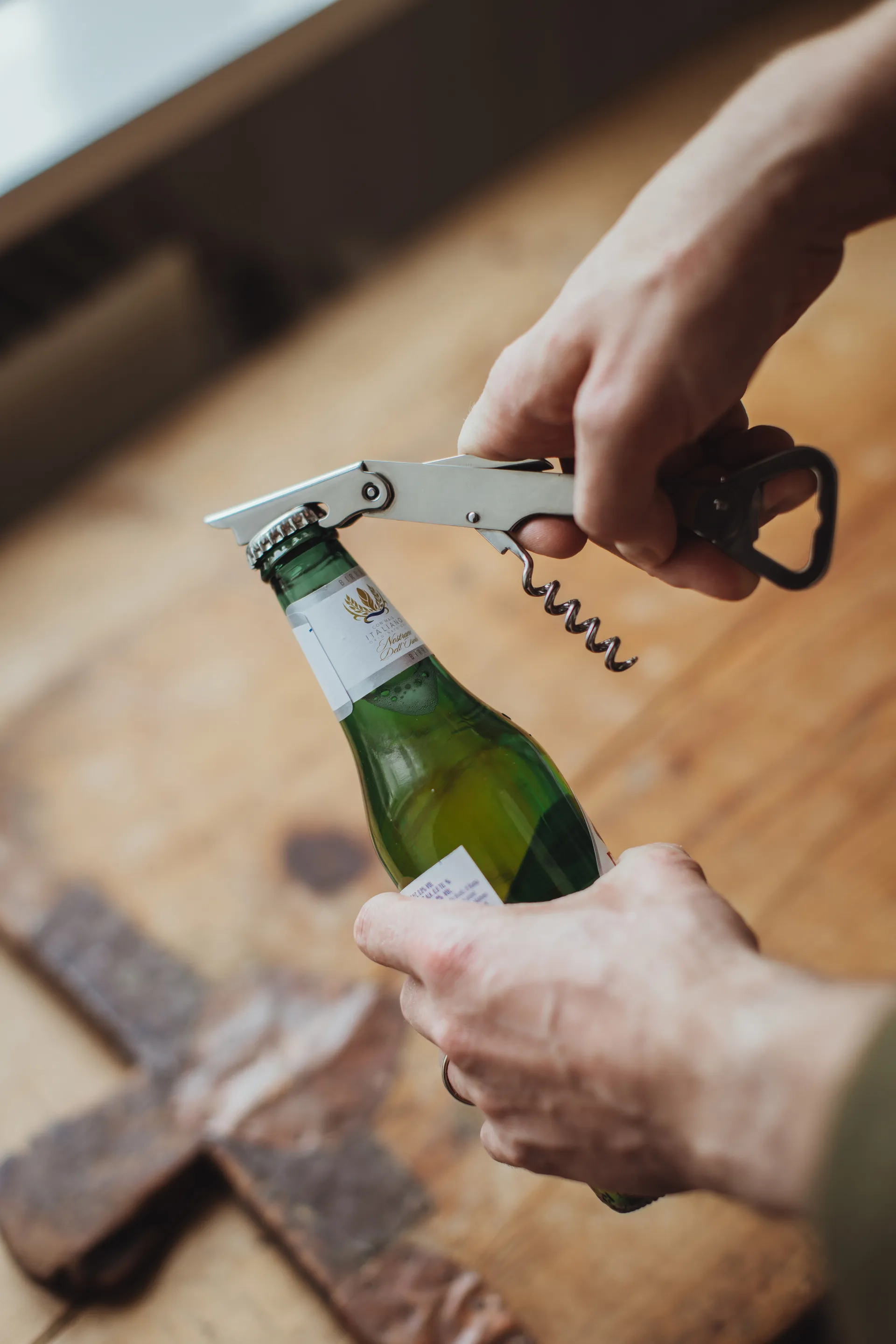 Varda wijn- & flesopener 14,5 cm, Roestvrij staal Dorre