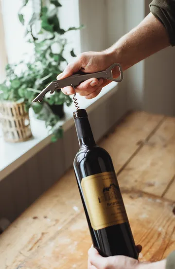 Varda wijn- & flesopener 14,5 cm - Roestvrij staal - Dorre