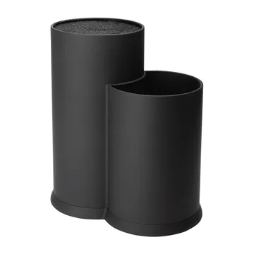 Vida messenblok en keukengereihouder 23 cm - Zwart - Dorre