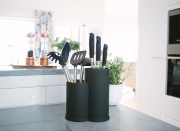 Vida messenblok en keukengereihouder 23 cm - Zwart - Dorre