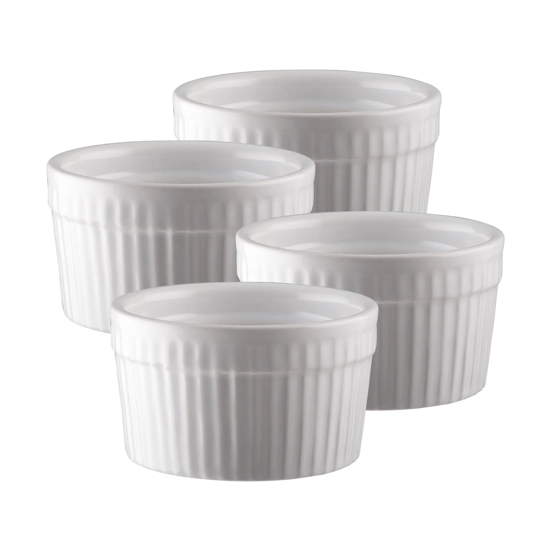 Vierset voor crème brûlée, Keramiek, 5-delig Dorre
