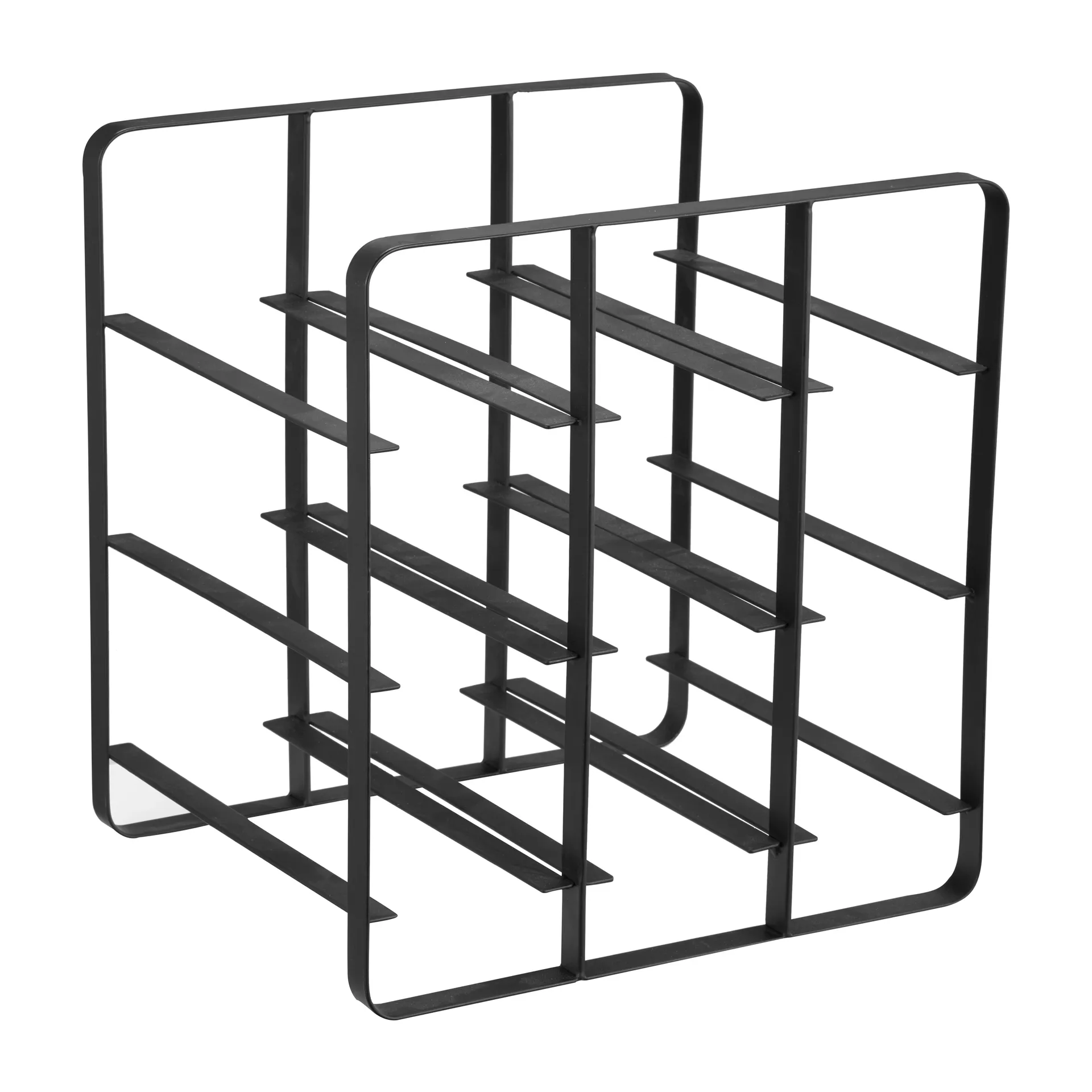 Vinia wijnrek 9 flessen 30 cm, IJzer Dorre