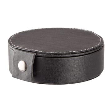 Visby glasonderzetters Ø10 cm 6-pack - Zwart - Dorre