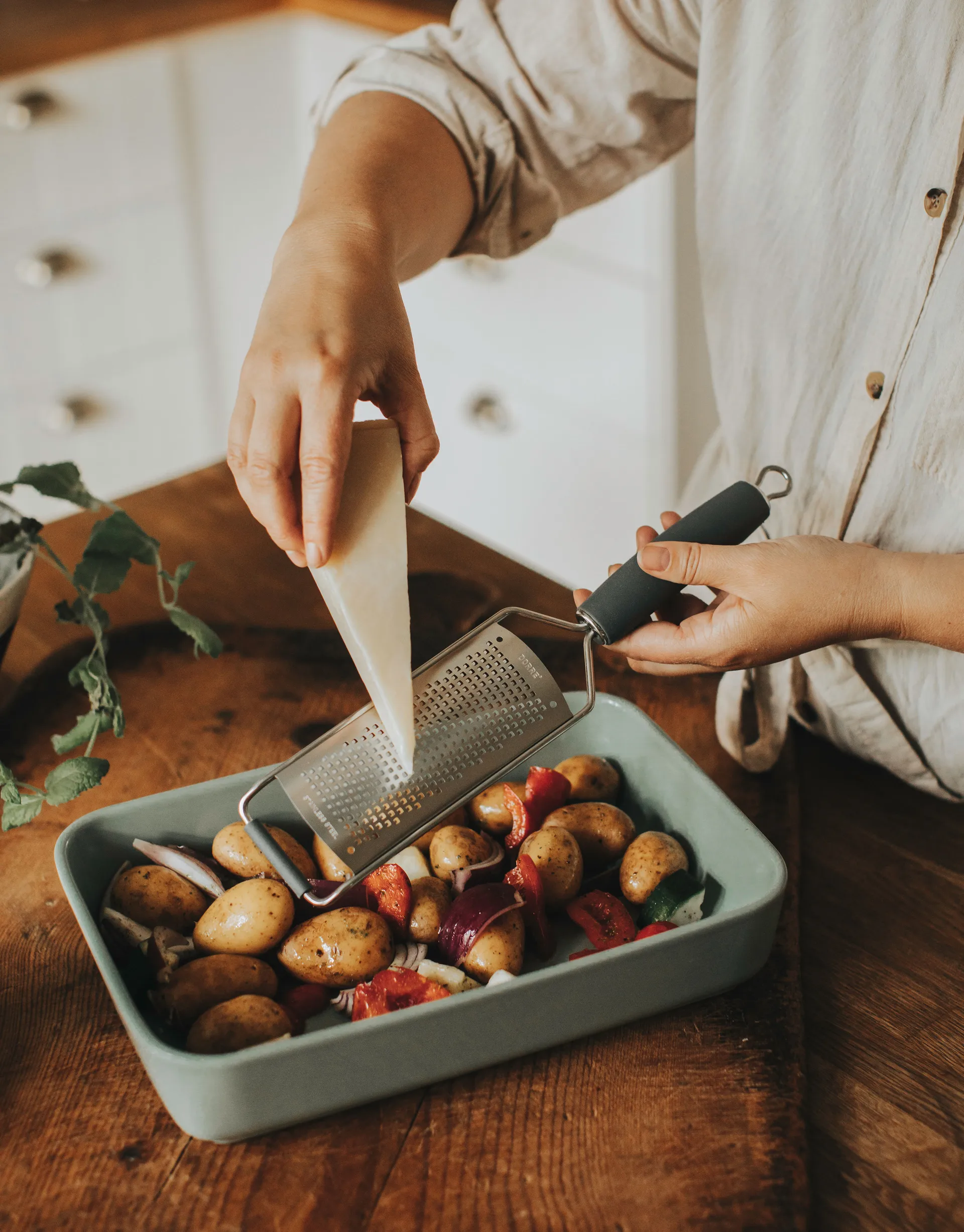 Zoya zesteur 33,2 cm, Grijs Dorre