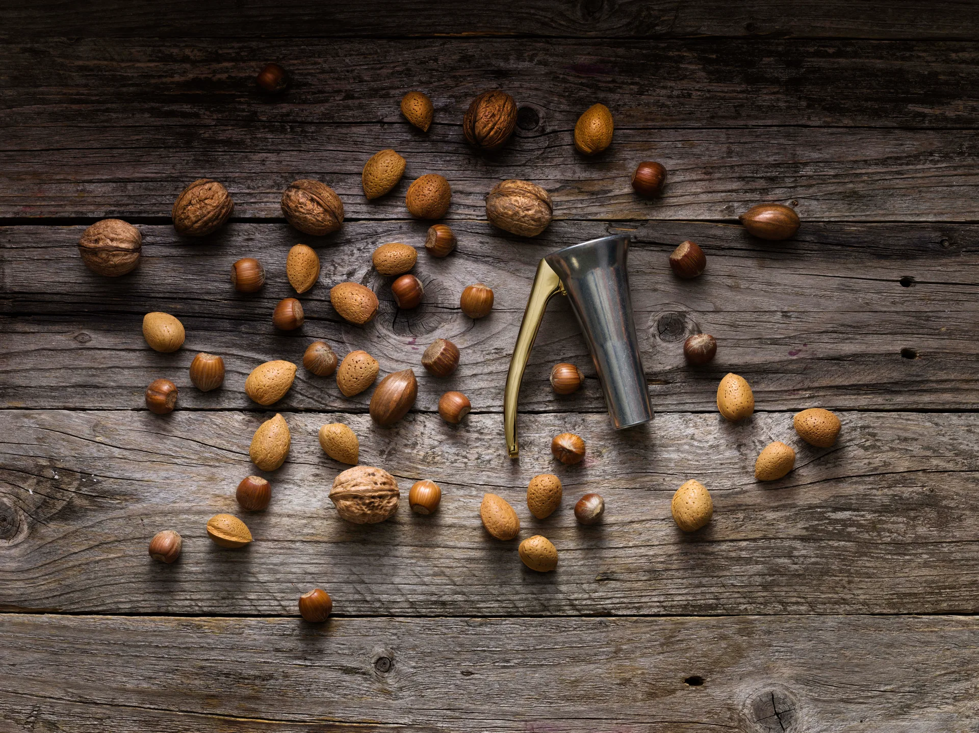 Drosselmeyer Notenkraker, Zink en goud Drosselmeyer