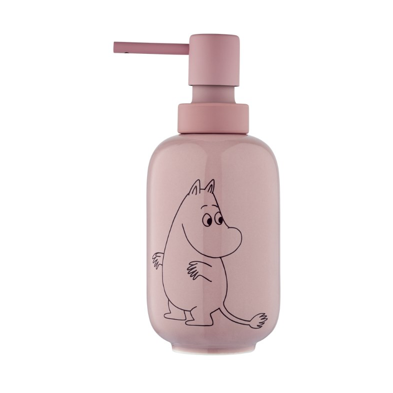 Dsignhouse x Moomin Moomin zeep 35 cl Roze | Scandinavisch Interieur | Zeeppompen & -schaaltjes | Roze