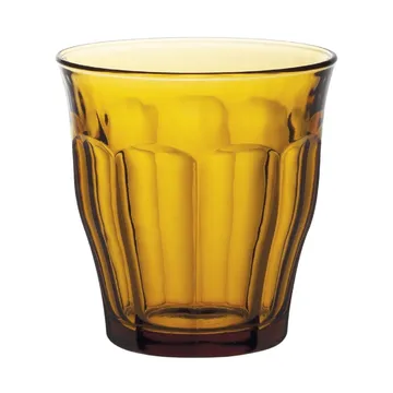 Picardie drinkglas - Amber, 6-pack, 25 cl - Duralex