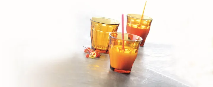 Picardie drinkglas - Amber, 6-pack, 25 cl - Duralex