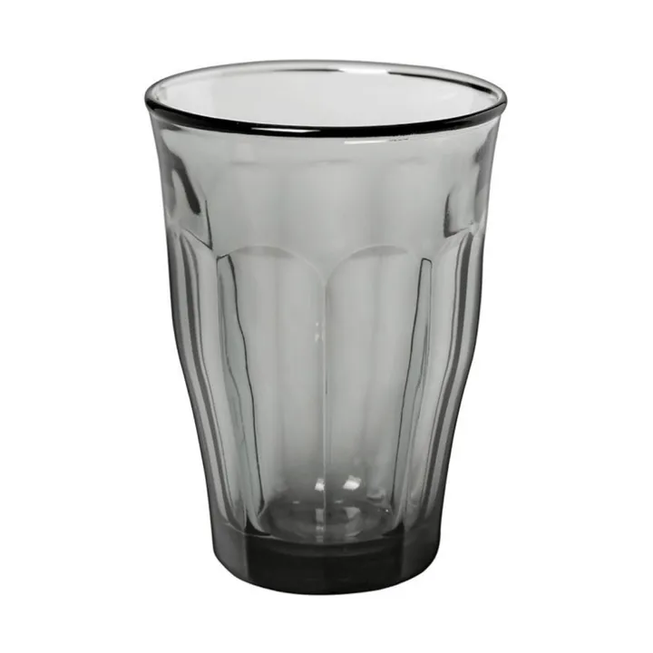 Picardie drinkglas - Grijs, 6-pack, 36 cl - Duralex
