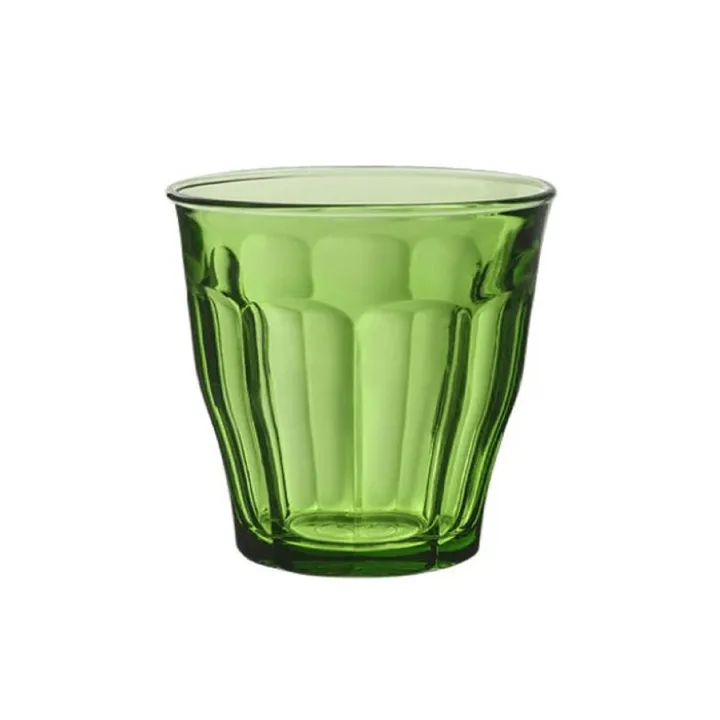 Picardie drinkglas - Groen, 6-pack, 25 cl - Duralex