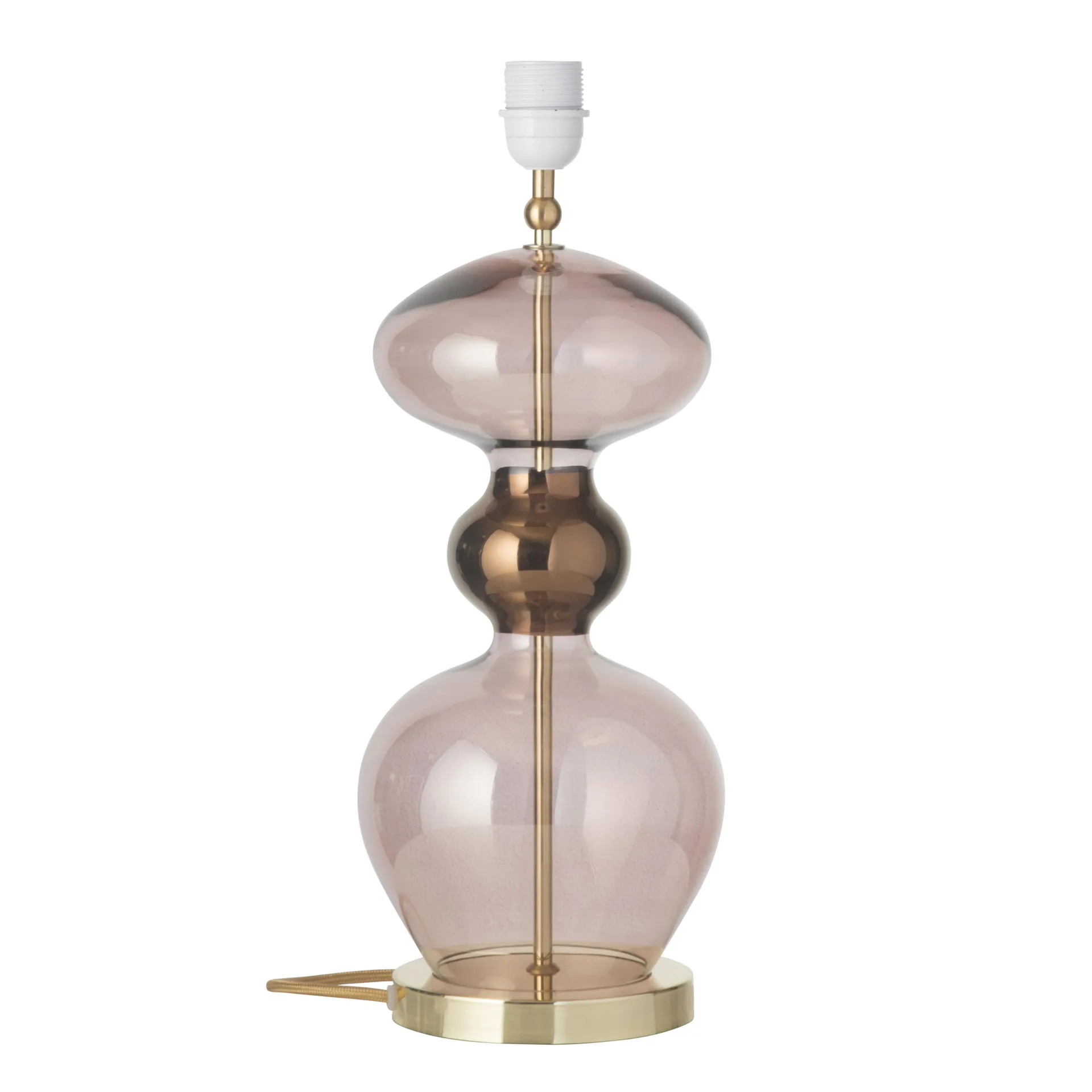 Futura lampenvoet, obsidiaan EBB & FLOW