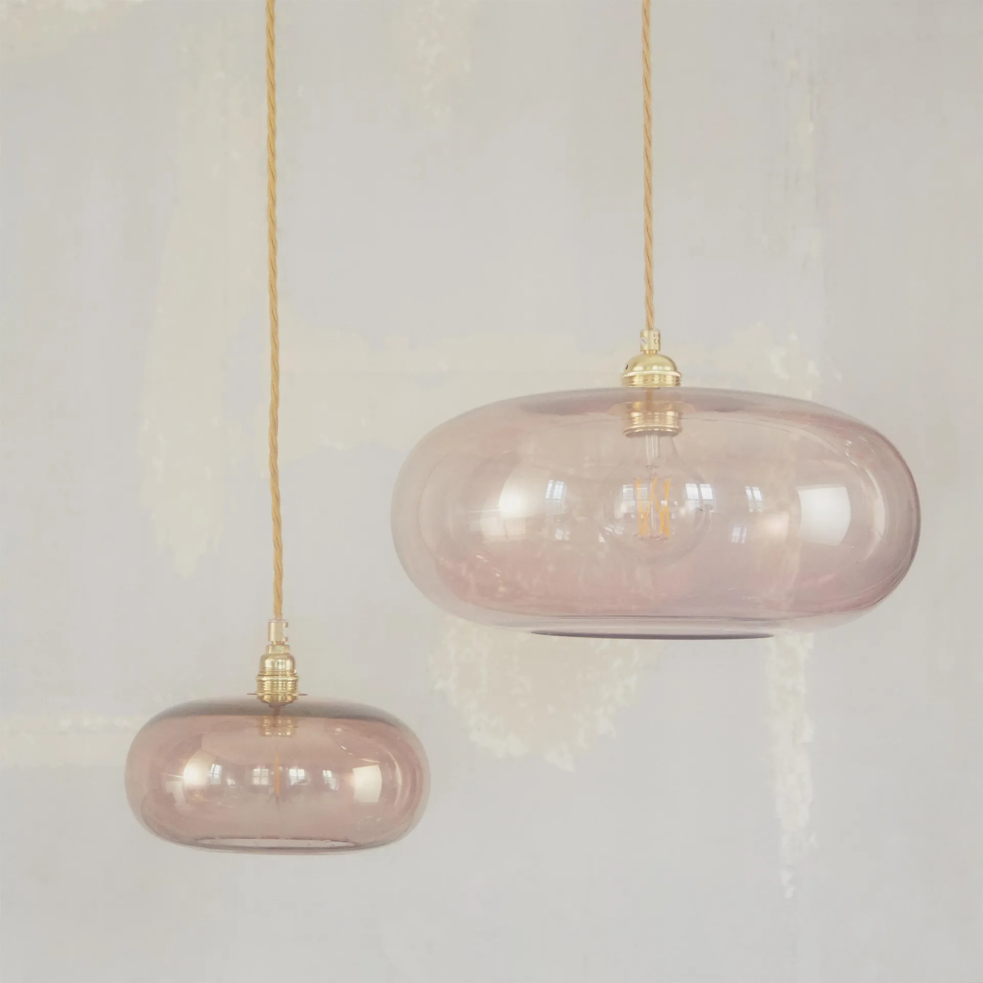 Horizon hanglamp Ø 36 cm., obsidiaan EBB & FLOW