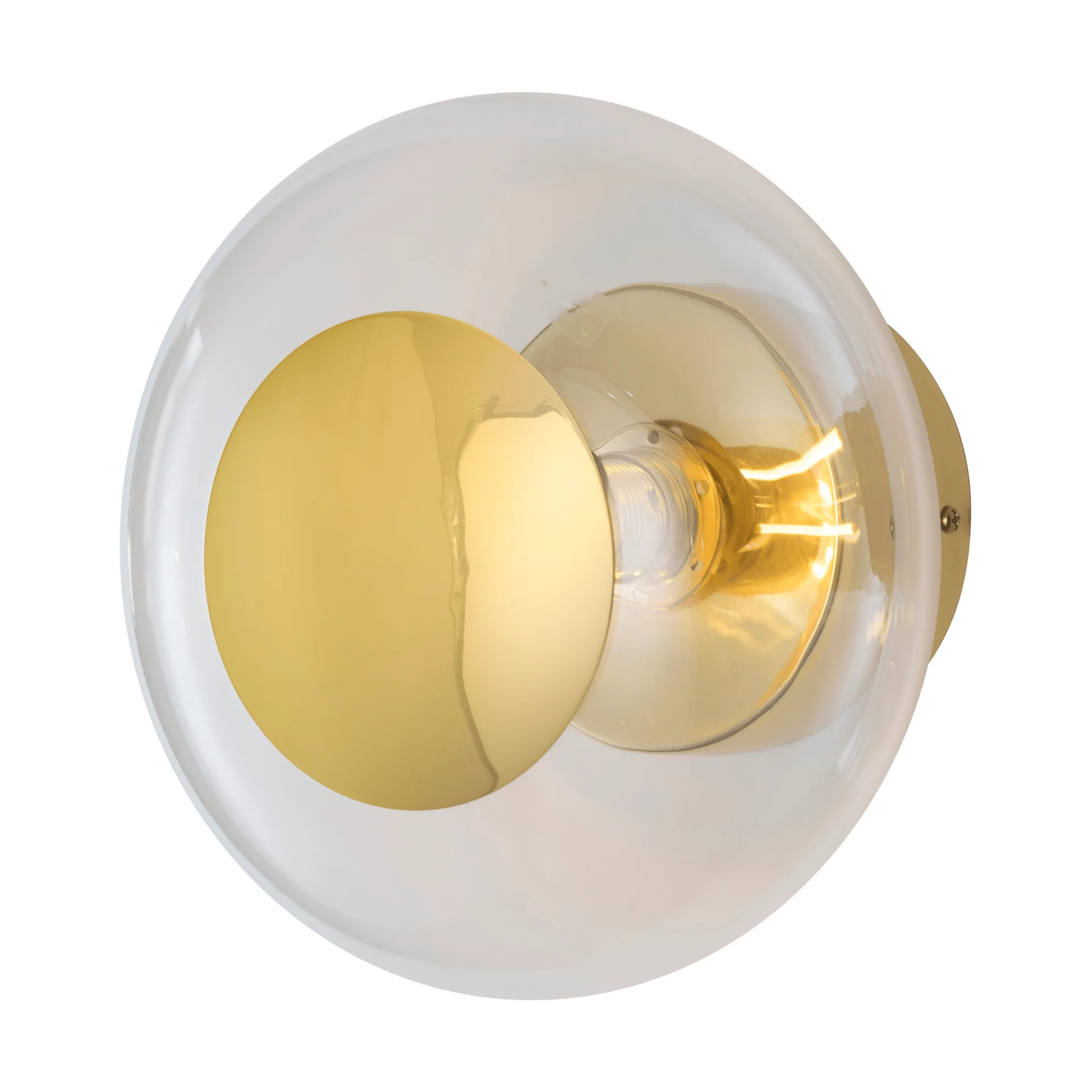 Horizon surface wandlamp, Clear, Ø21 cm EBB & FLOW