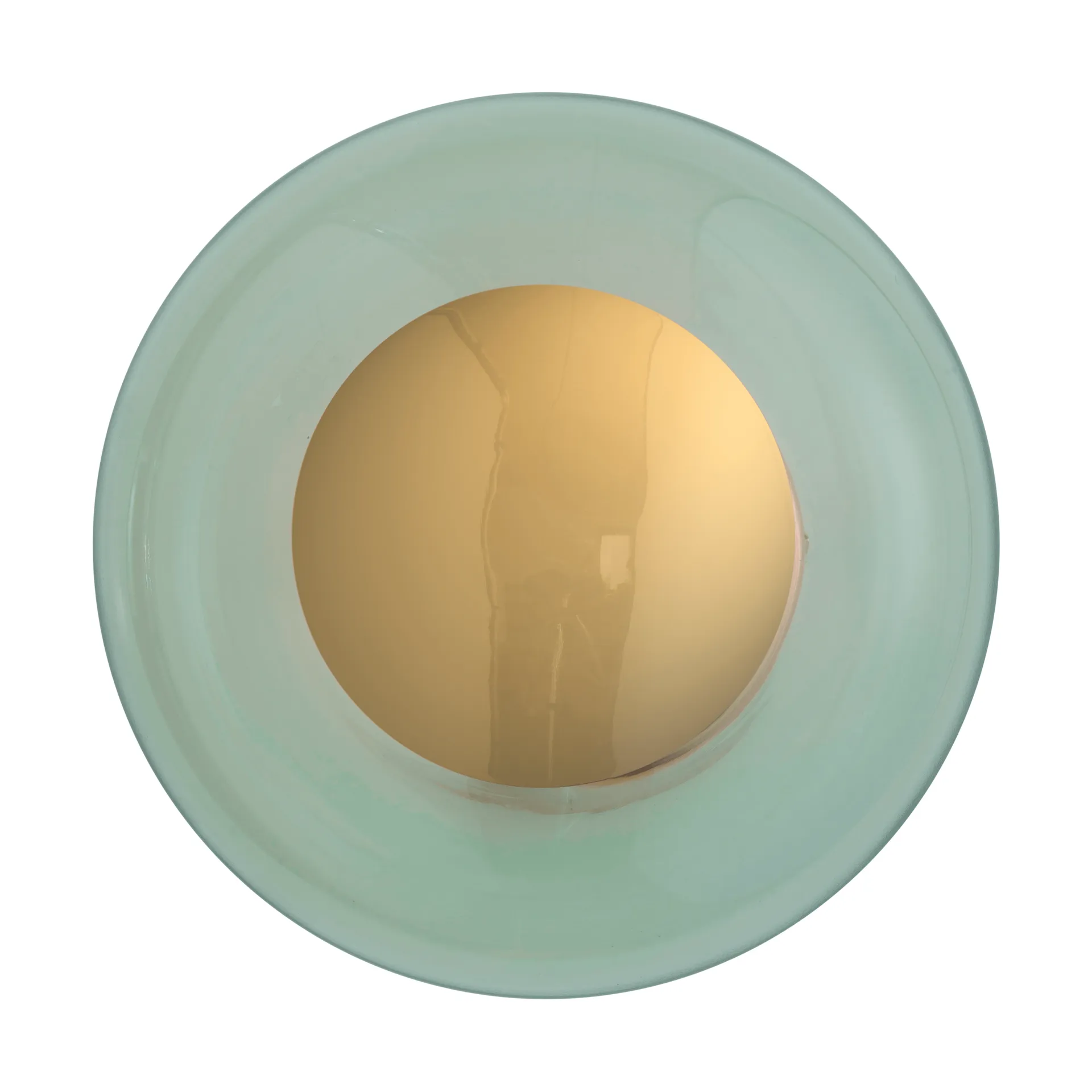 Horizon surface wandlamp, Forest green, Ø21 cm EBB & FLOW