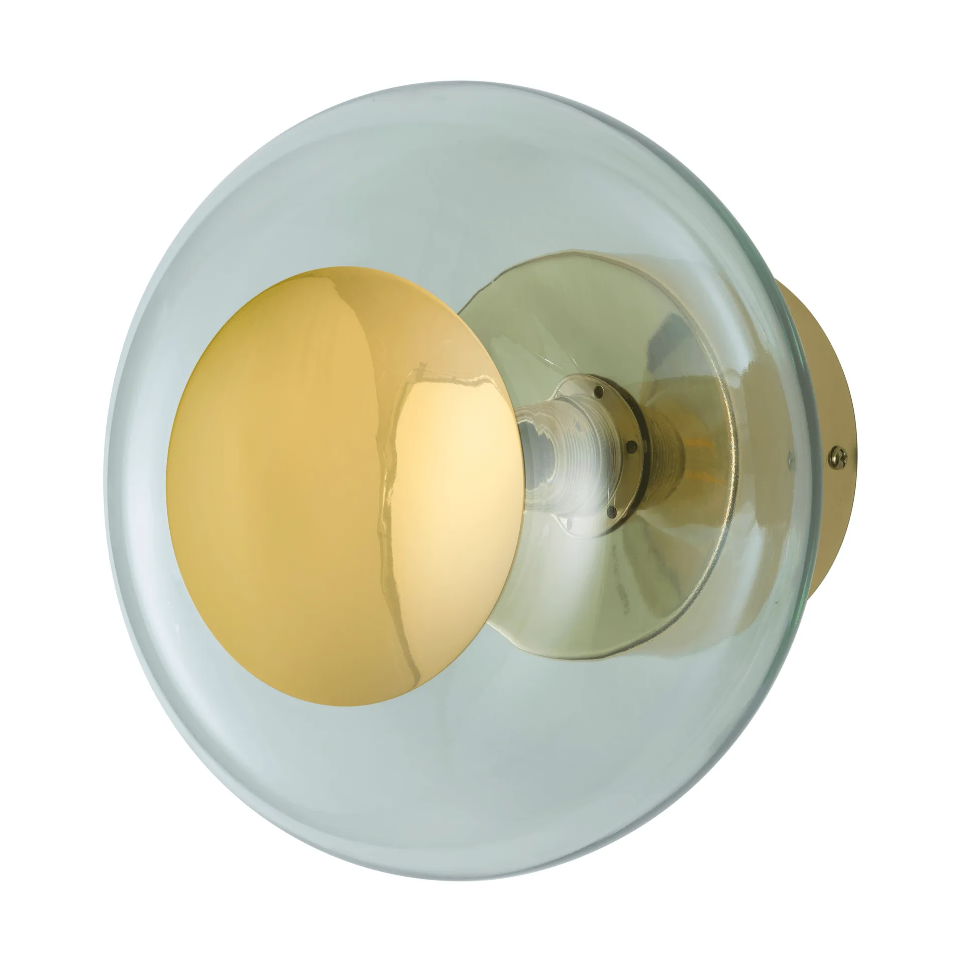Horizon surface wandlamp, Forest green, Ø21 cm EBB & FLOW