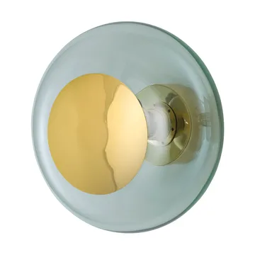 Horizon surface wandlamp - Forest green, Ø29 cm - EBB & FLOW