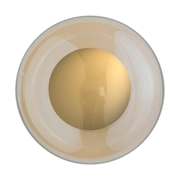 Horizon surface wandlamp - Golden smoke, Ø21 cm - EBB & FLOW
