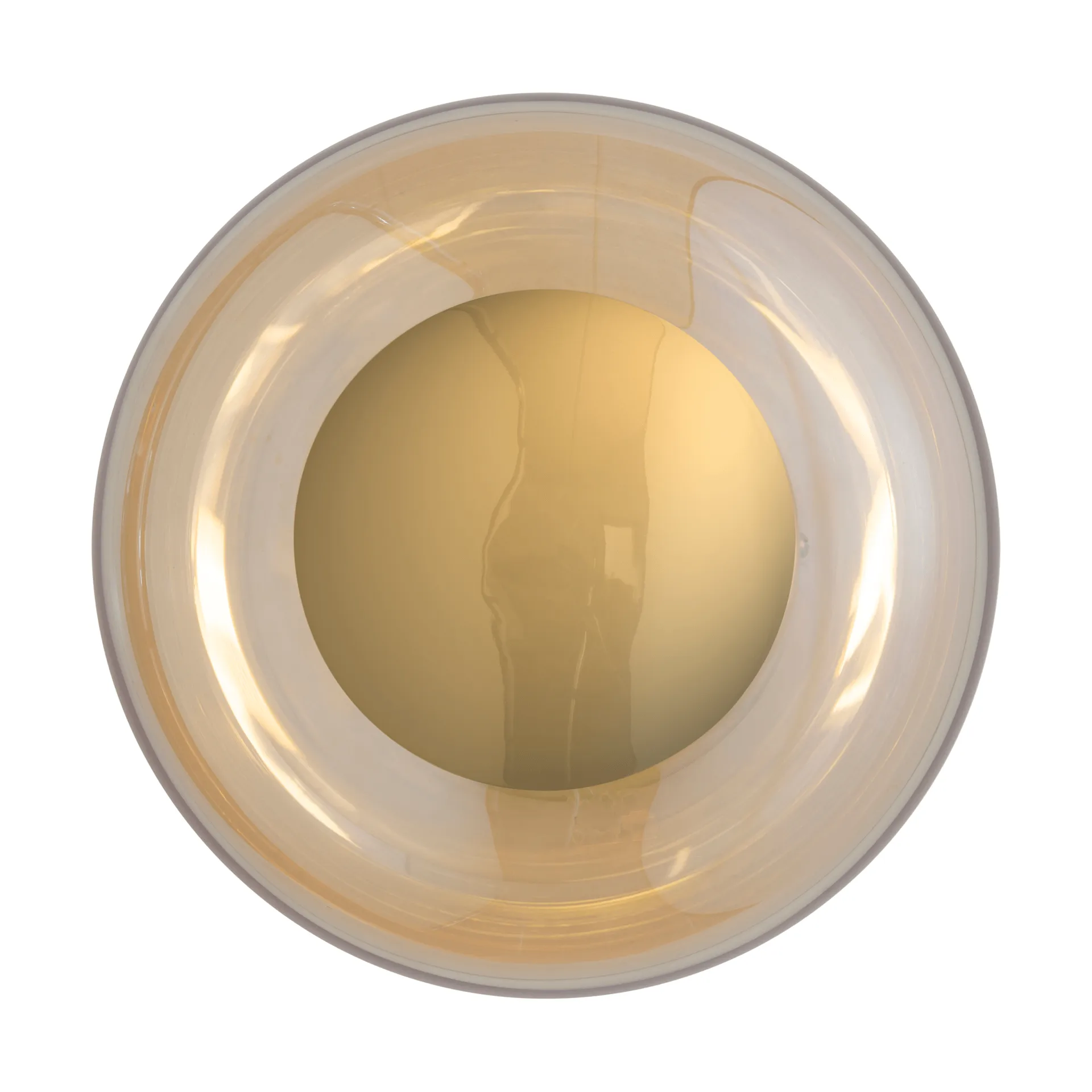 Horizon surface wandlamp, Golden smoke, Ø21 cm EBB & FLOW