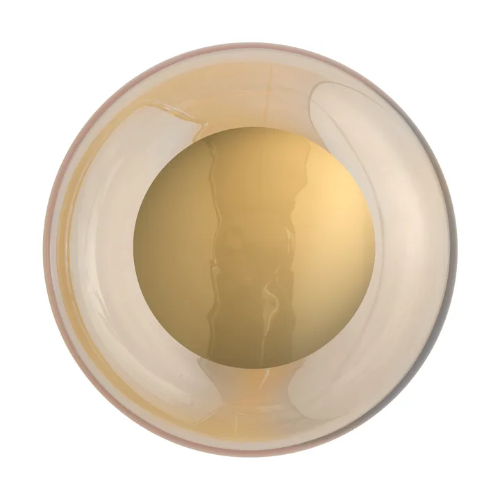 Horizon surface wandlamp - Golden smoke, Ø29 cm - EBB & FLOW