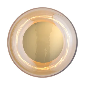 Horizon surface wandlamp - Golden smoke, Ø29 cm - EBB & FLOW