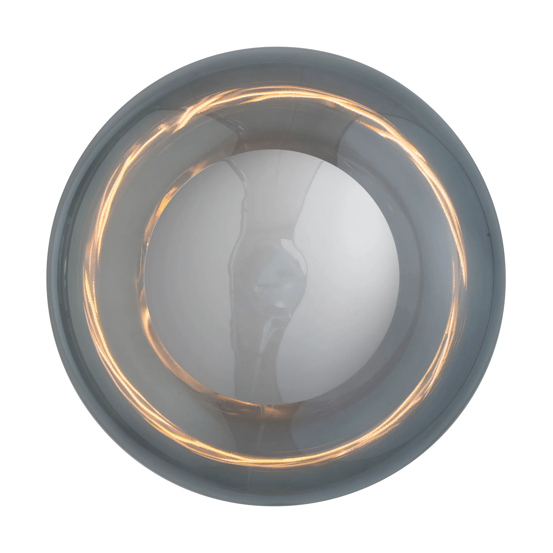 Horizon surface wandlamp, Smokey grey, Ø36 cm EBB & FLOW
