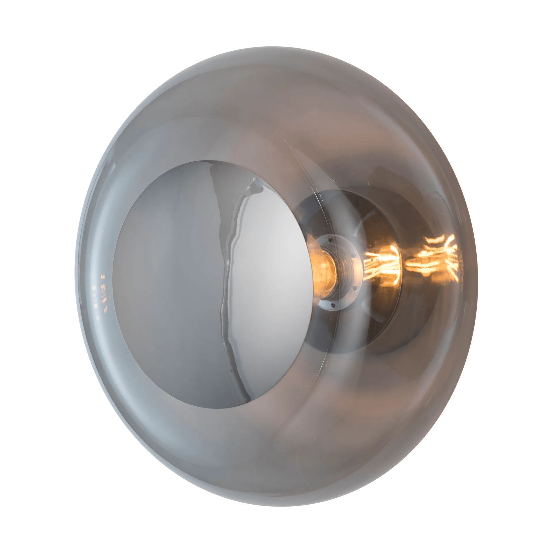 Horizon surface wandlamp, Smokey grey, Ø36 cm EBB & FLOW
