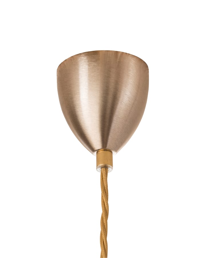 Rowan hanglamp Crystal Ø 22 cm. - Medium check - gouden snoer - EBB & FLOW