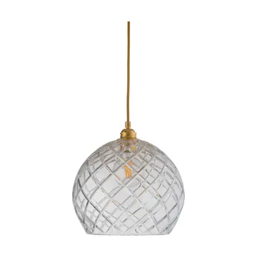 Rowan hanglamp groot, Ø 28 cm. - Crystal, large check - EBB & FLOW