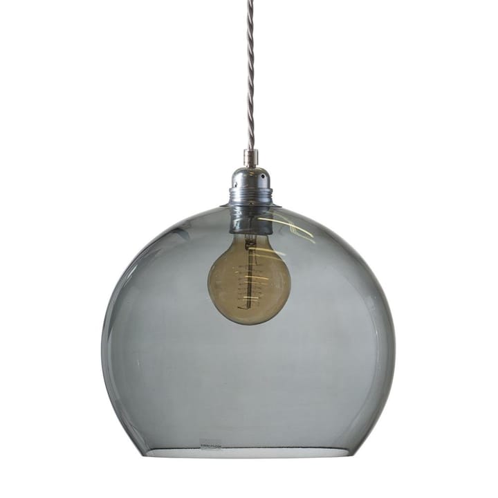 Rowan hanglamp groot, Ø 28 cm. - rookgrijs - EBB & FLOW