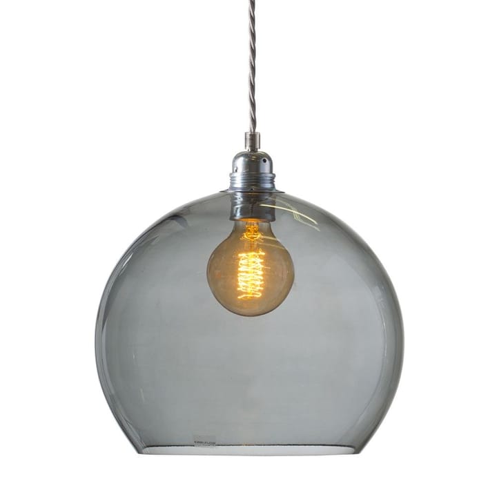 Rowan hanglamp groot, Ø 28 cm., rookgrijs EBB & FLOW