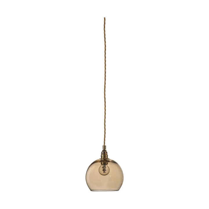 Rowan hanglamp S, Ø 15 cm. - Golden smoke - EBB & FLOW