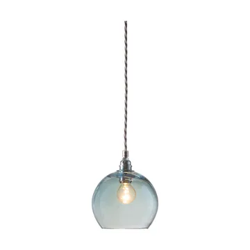 Rowan hanglamp S, Ø 15 cm. - Topaz blue - EBB & FLOW