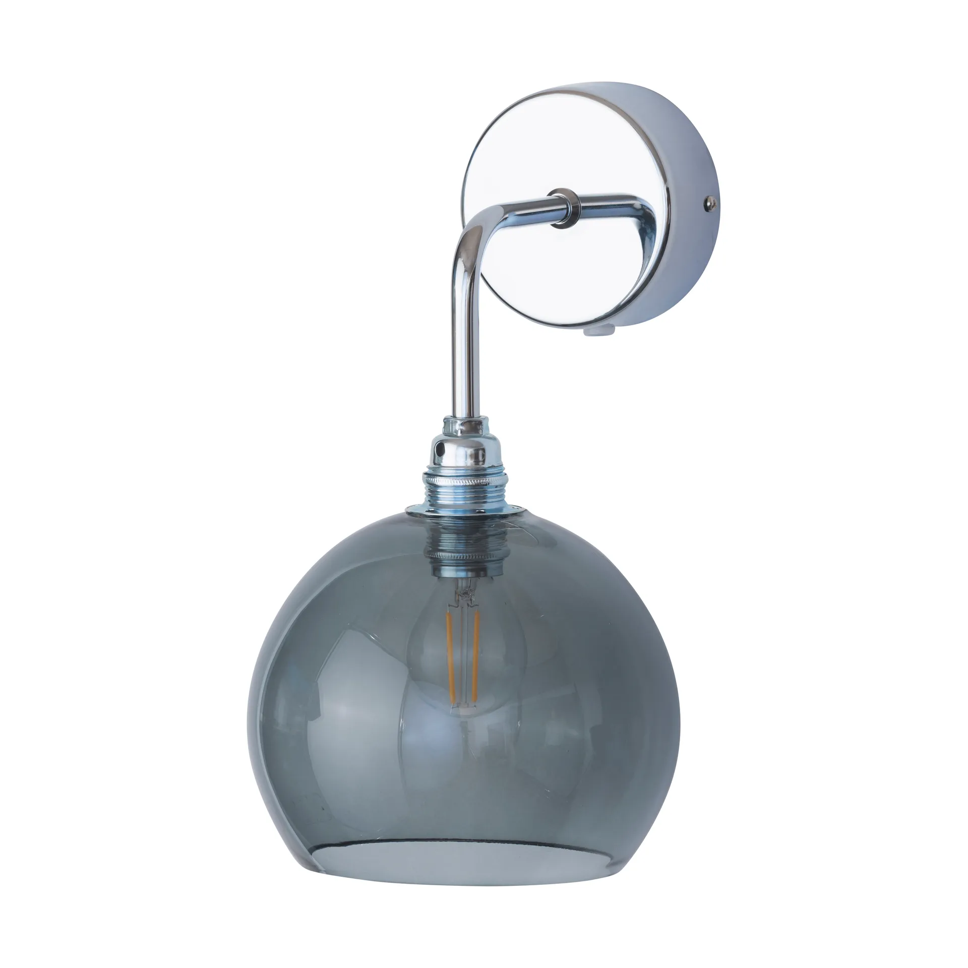 Rowan wandlamp, Smokey grey EBB & FLOW