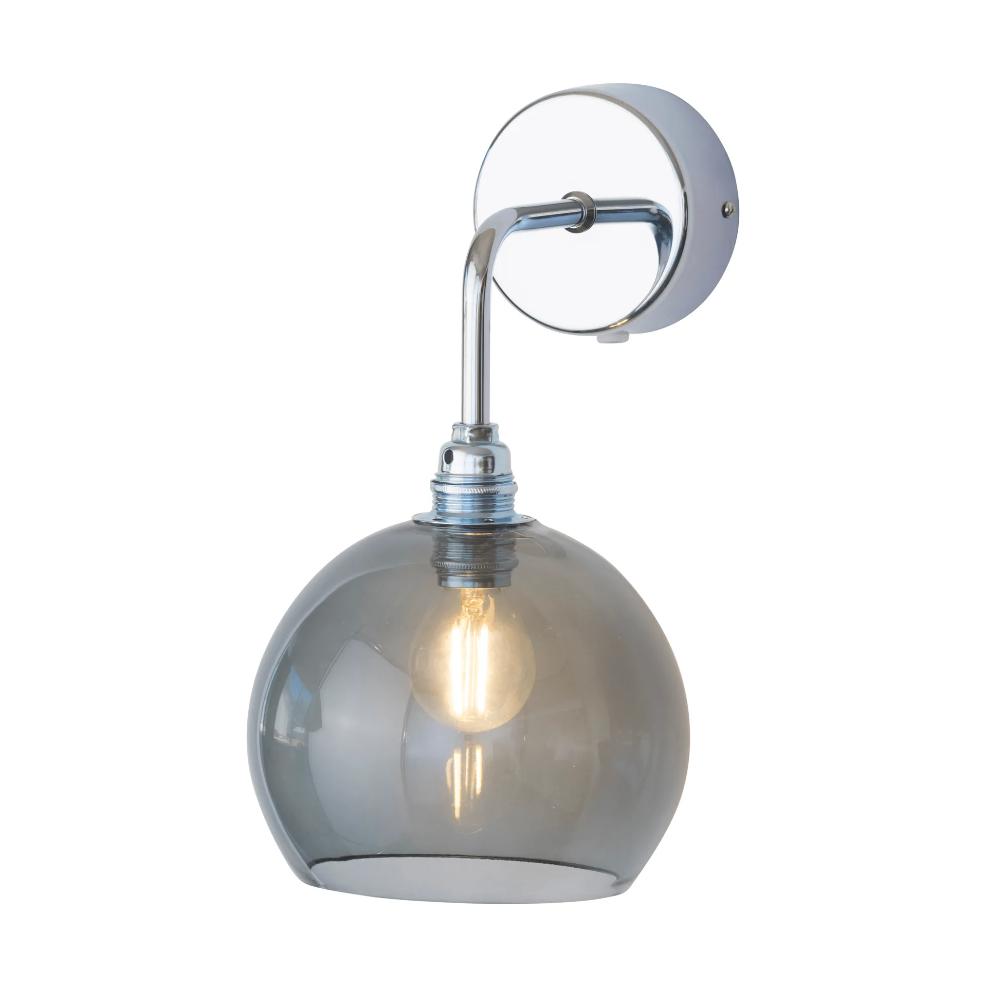 Rowan wandlamp, Smokey grey EBB & FLOW