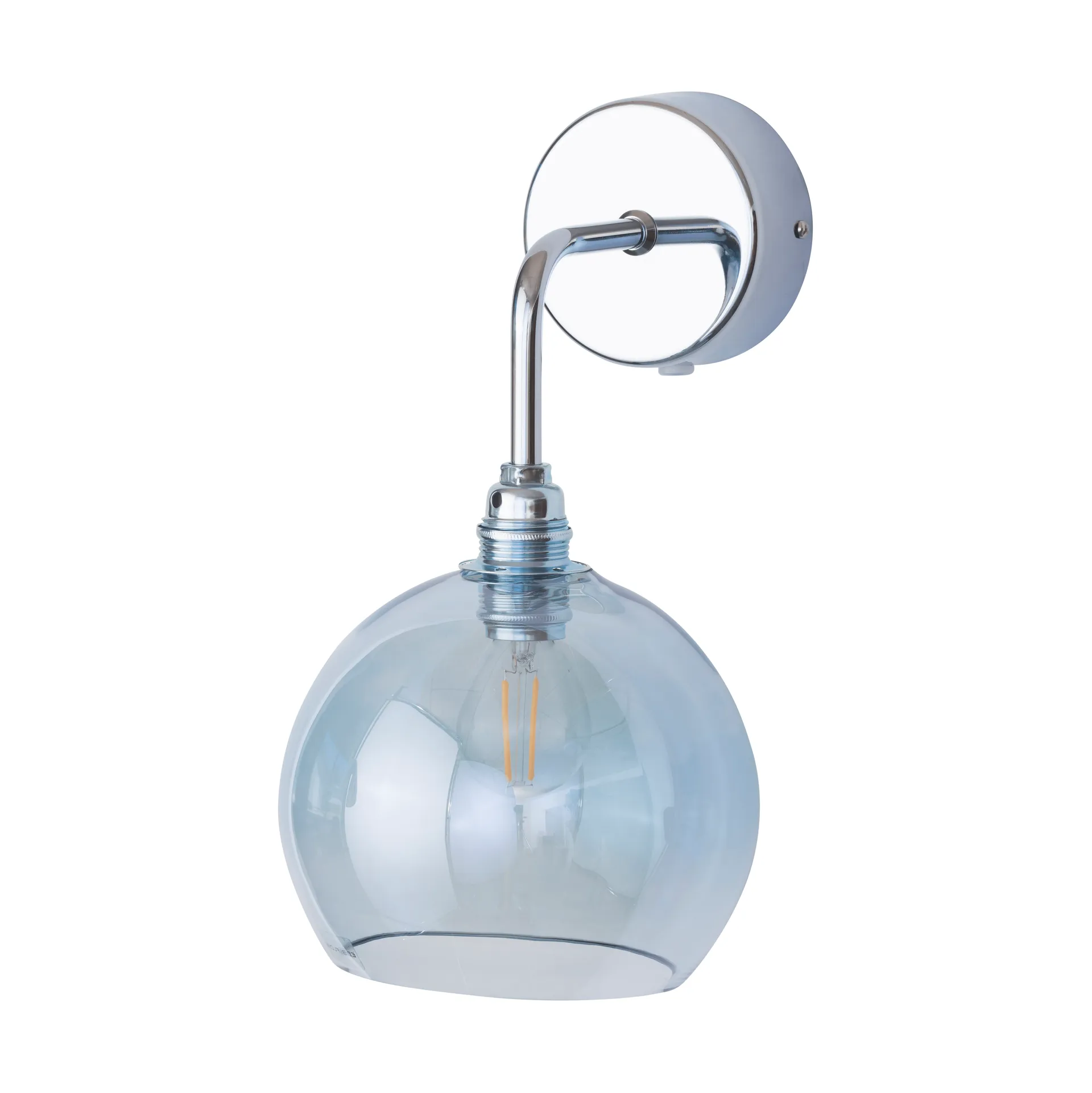 Rowan wandlamp, Topaz blue EBB & FLOW