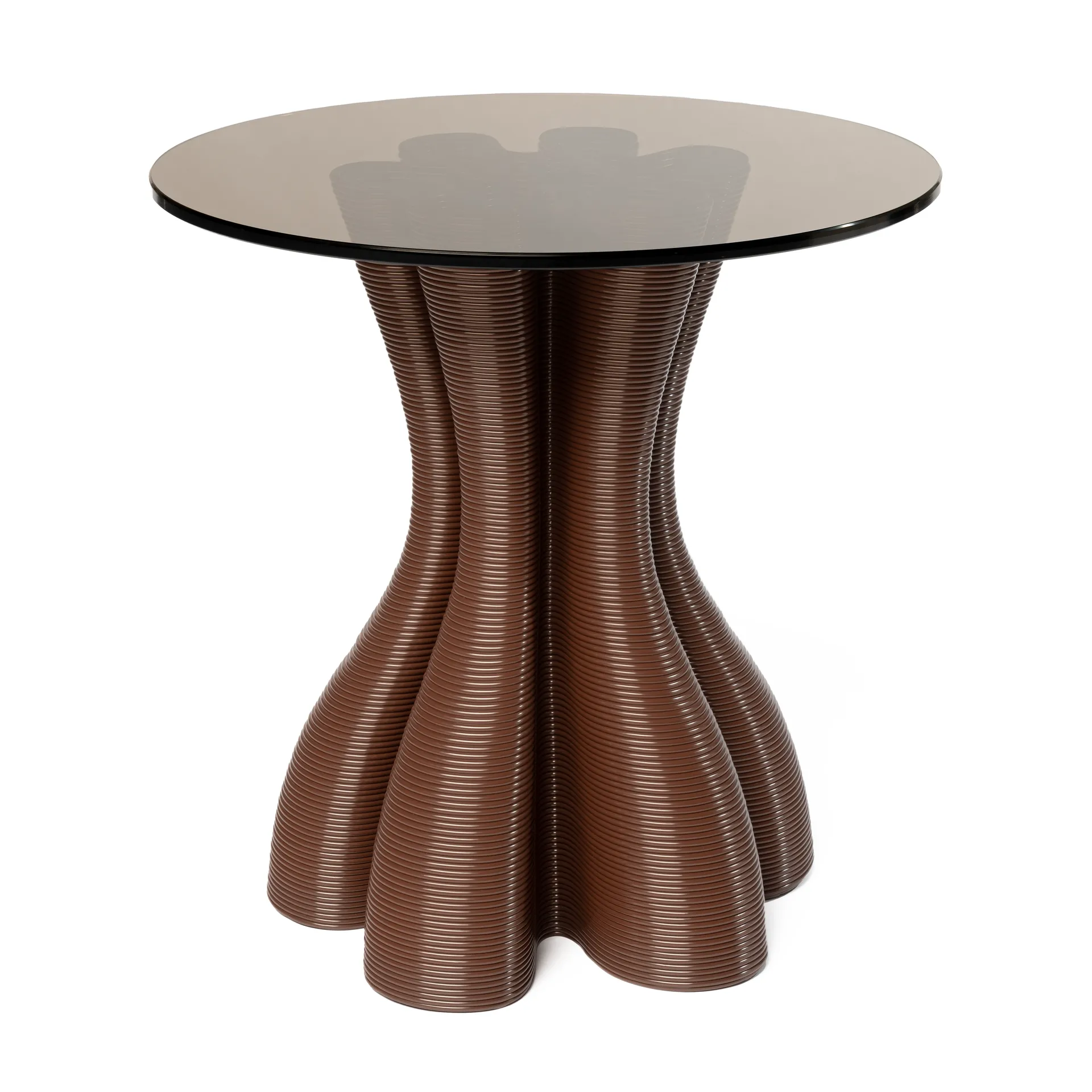 Anemone bijzettafel Ø50 cm, Chocolate Ekbacken Studios