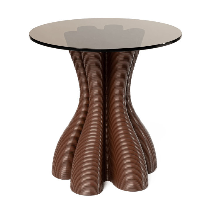 Anemone bijzettafel Ø50 cm - Chocolate - Ekbacken Studios