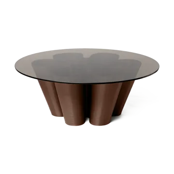Anemone salontafel Ø110 cm - Chocolate - Ekbacken Studios