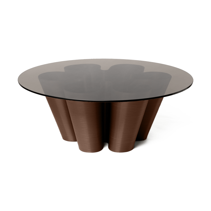 Anemone salontafel Ø110 cm - Chocolate - Ekbacken Studios