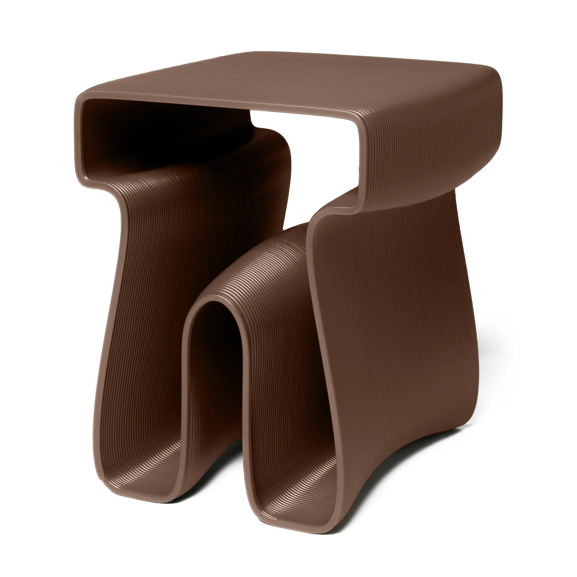 Octopus bijzettafel 38x40 cm, Chocolate Ekbacken Studios