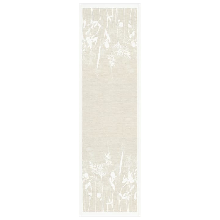 Airy tafelloper 35x120 cm - Beige - Ekelund Linneväveri