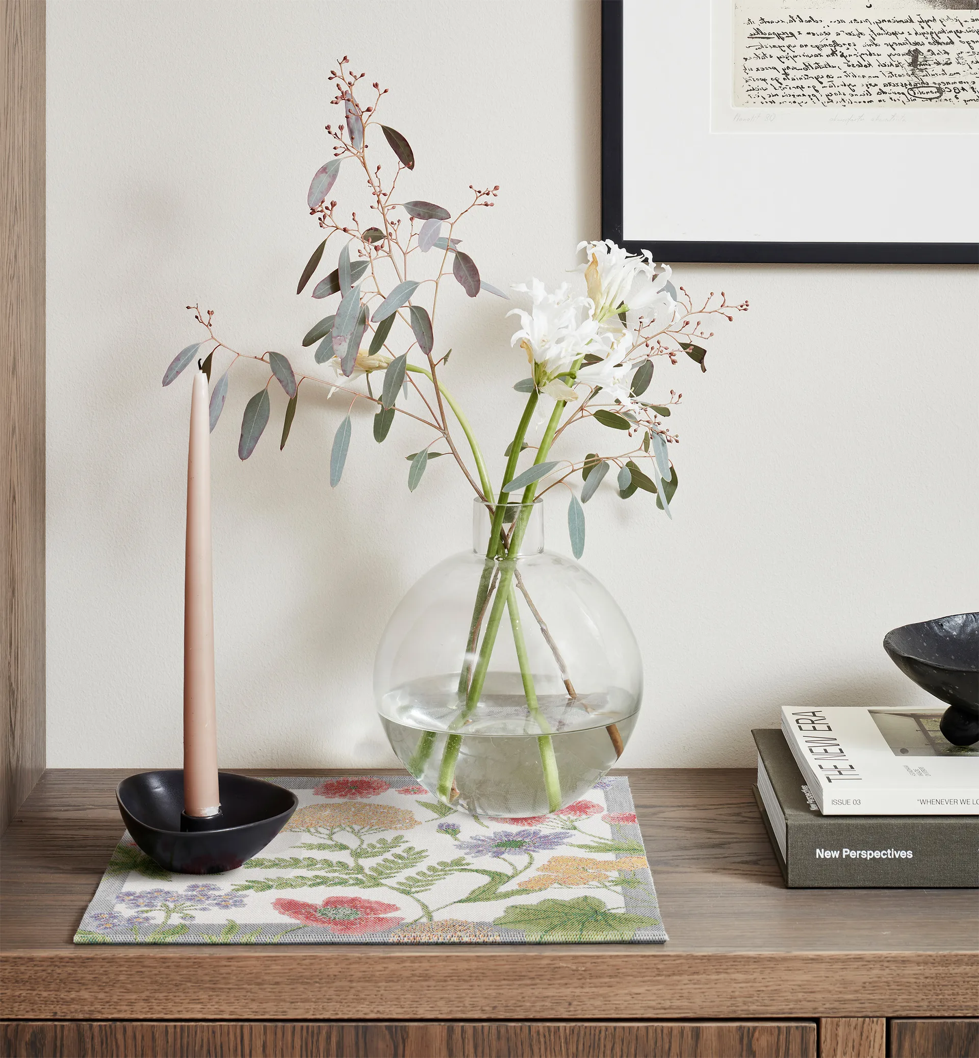 Ängsdröm servet 35x35 cm, Multi Ekelund Linneväveri