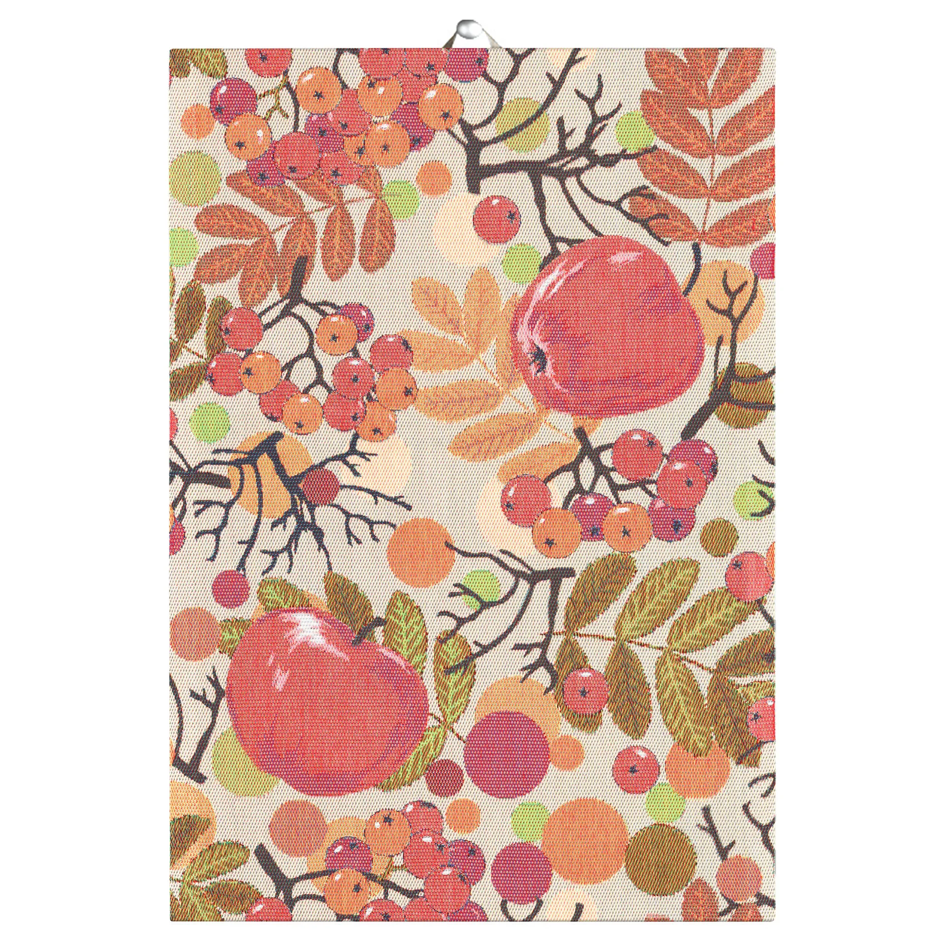 Äppelbär keukenhanddoek 35x50 cm, Multi Ekelund Linneväveri