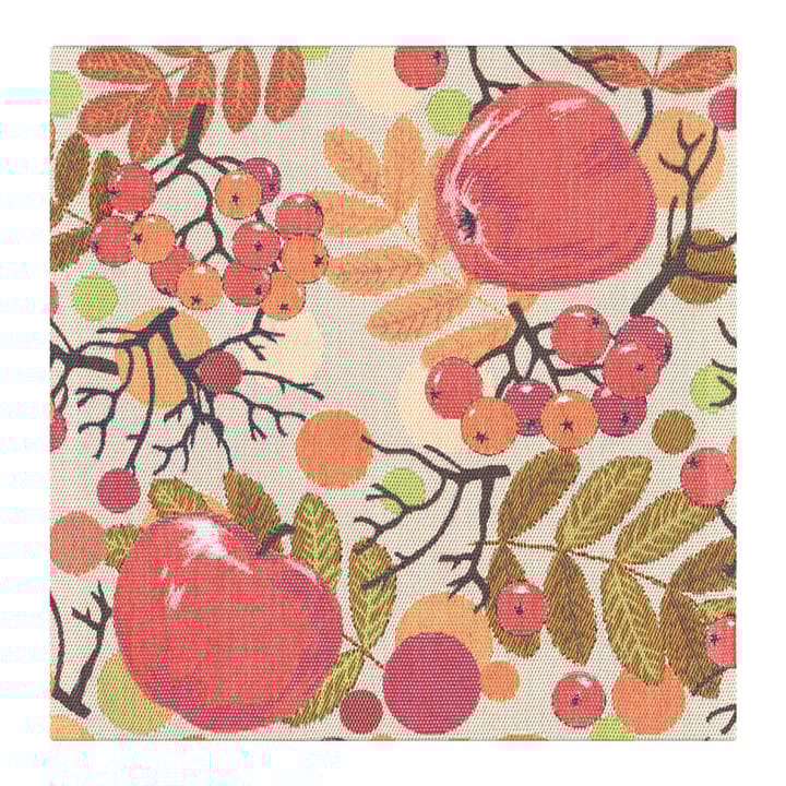 Äppelbär servet 35x35 cm - Multi - Ekelund Linneväveri