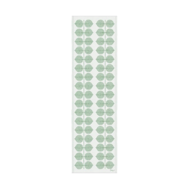 Berså tafelloper 35x120 cm - Groen - Ekelund Linneväveri