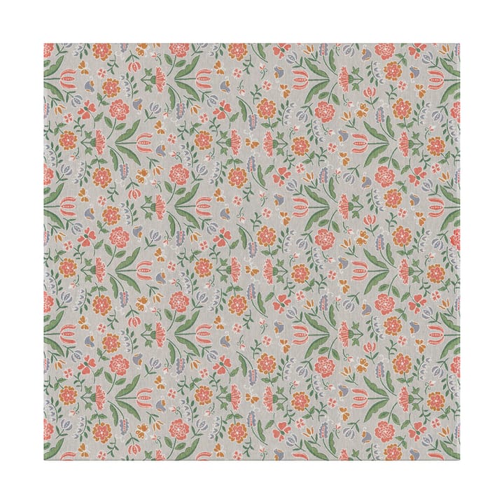 Blomglänta tafelkleed 145x145 cm - Multi - Ekelund Linneväveri